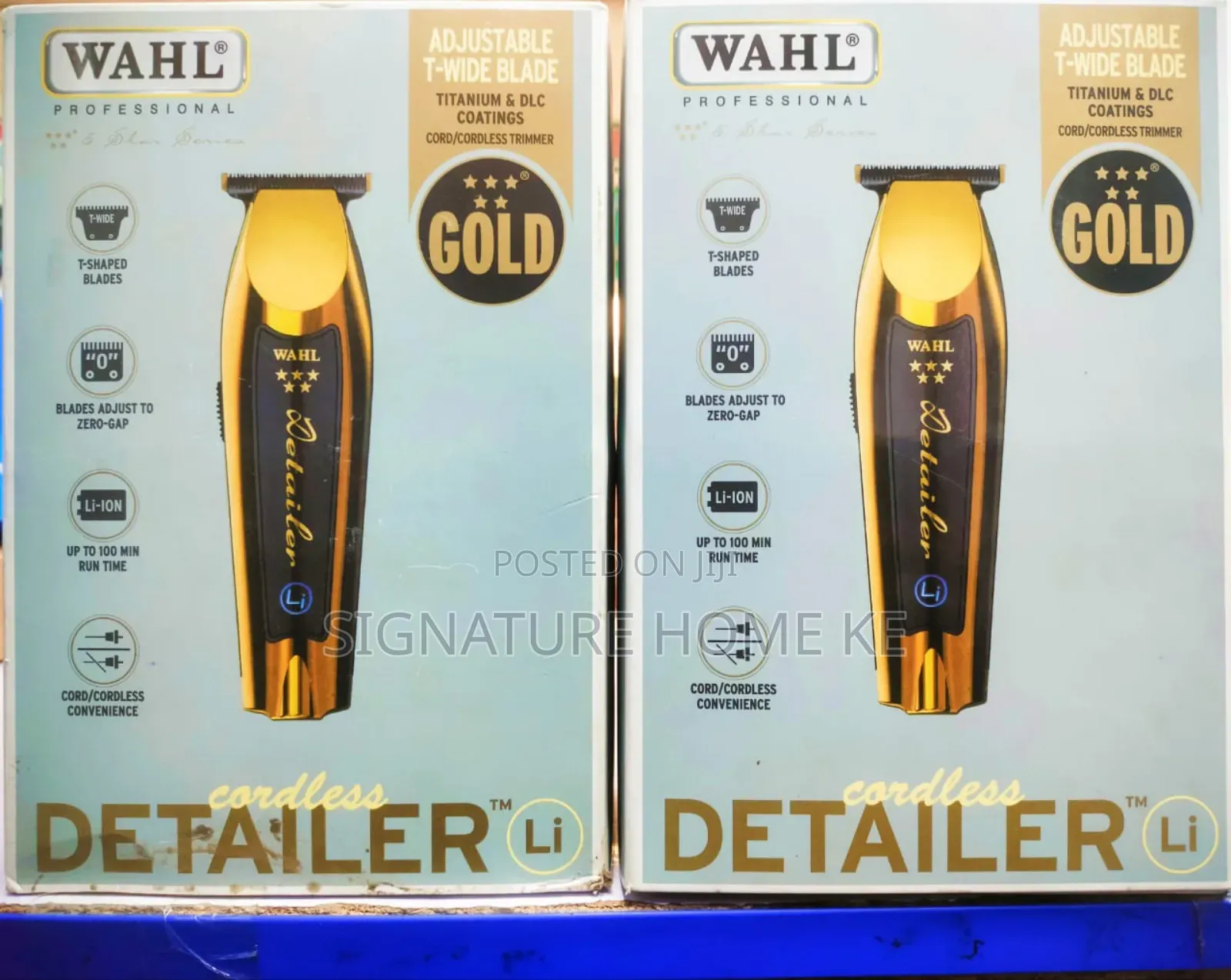 Wahl Cordless Detailer Gold Shaving Machine