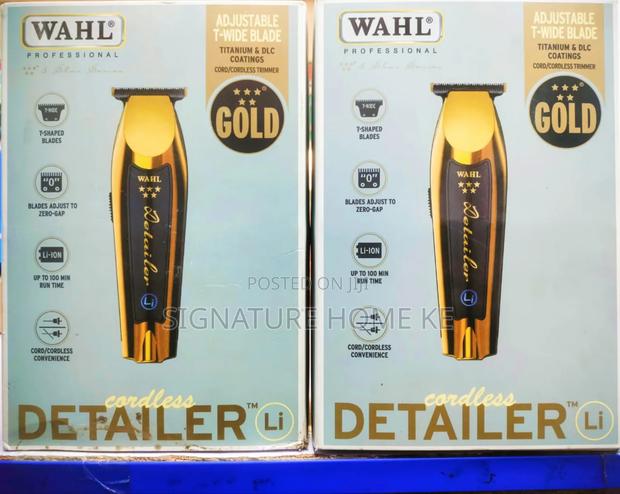 Wahl Cordless Detailer Gold Shaving Machine