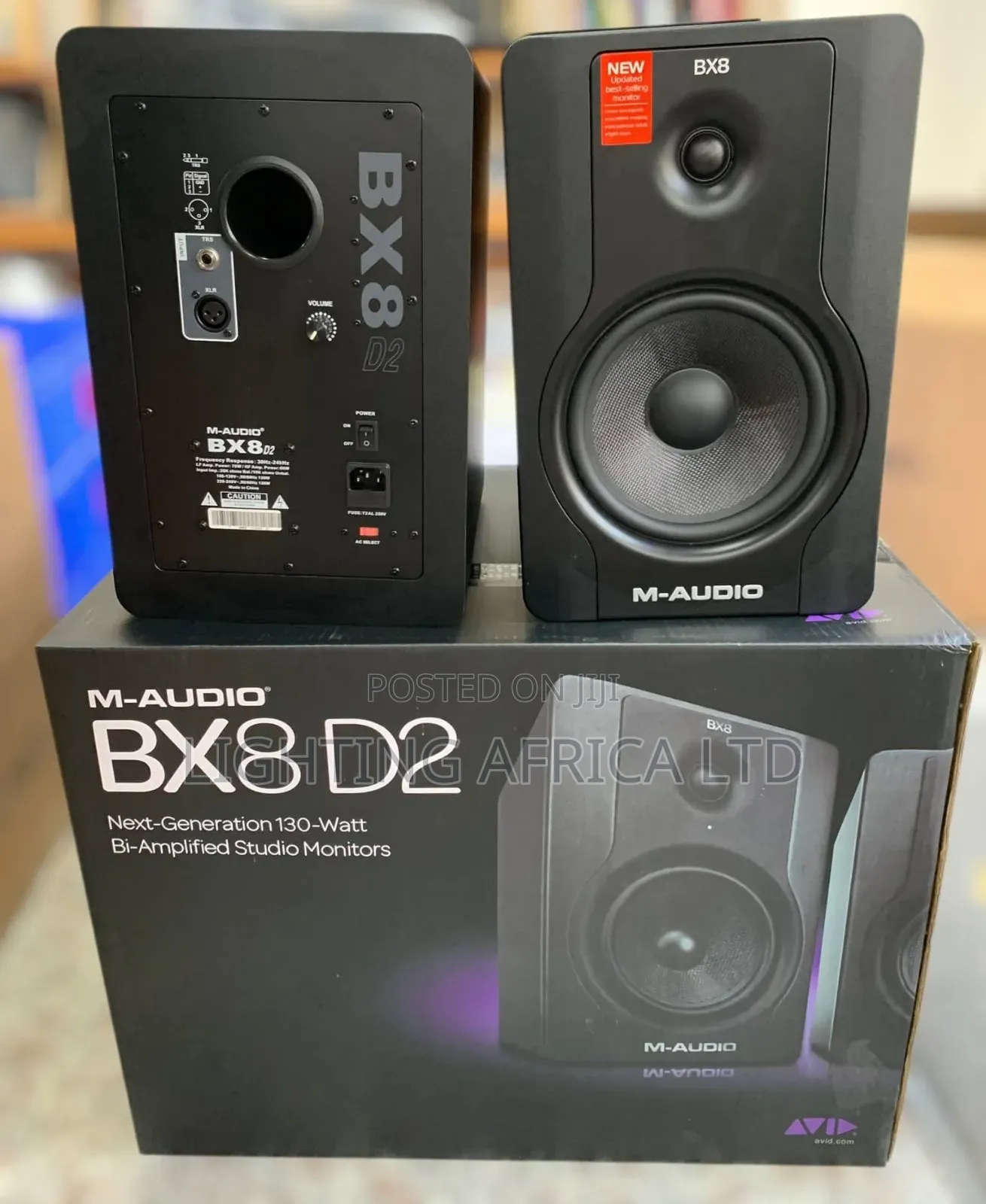 M Audio Bx8 D2 Monitor Speakers