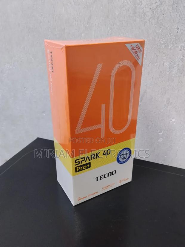 New Tecno Spark 40 Pro+ 256 GB Black - thumbnail 3