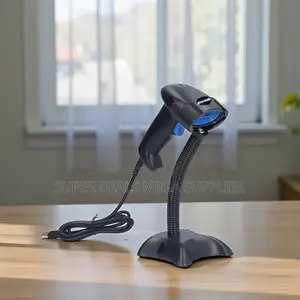 Usb Wired Barcode Scanner Reader With Stand Hand Free Reading Option