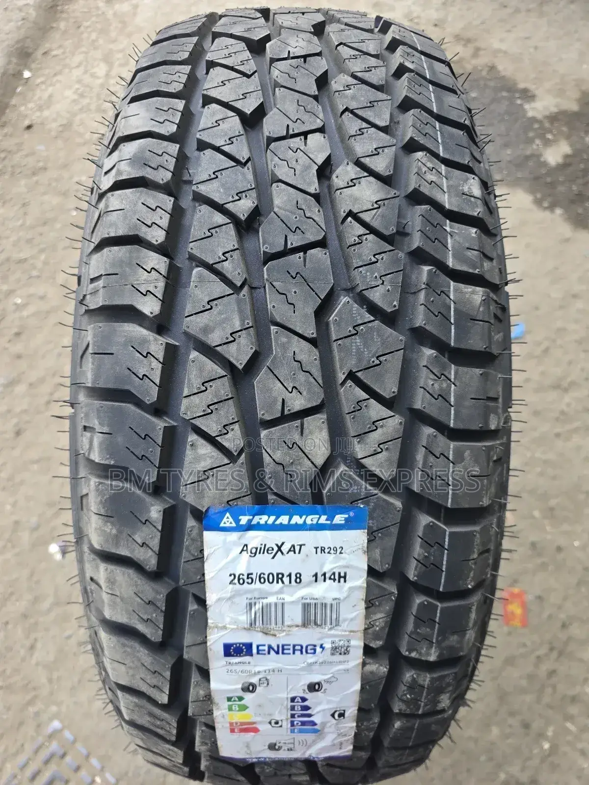 265 /60 R18 Triangle Tyres (All Terrein)