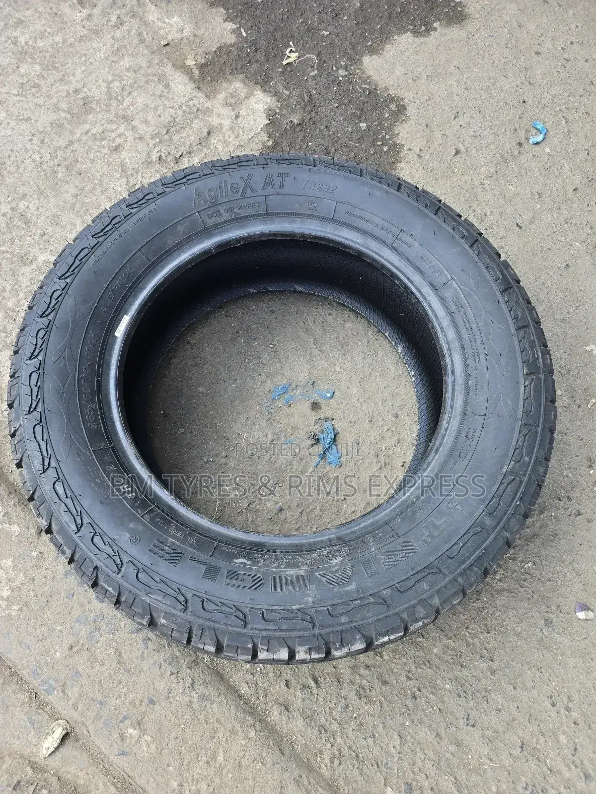 265 /60 R18 Triangle Tyres (All Terrein)