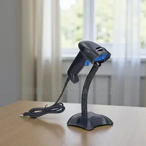 Usb Wired Laser Scanner With Stand Cost Effective Strong Quality Unit