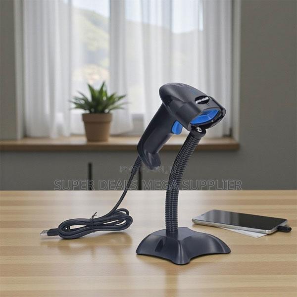 Usb Barcode Scanner With Stand High Efficiency and Easy Plug and Play
