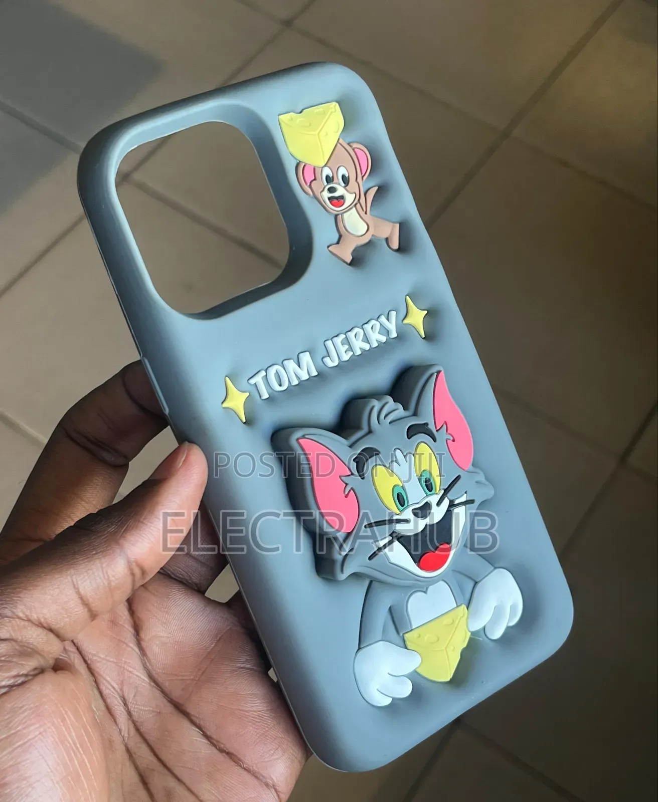 Tom and Jerry iPhone 14/15 Pro Max Stylish Silicone Case