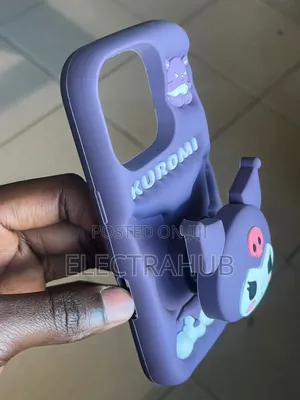 Kuromi With a Pop Case iPhone 16 Pro Silicone Case