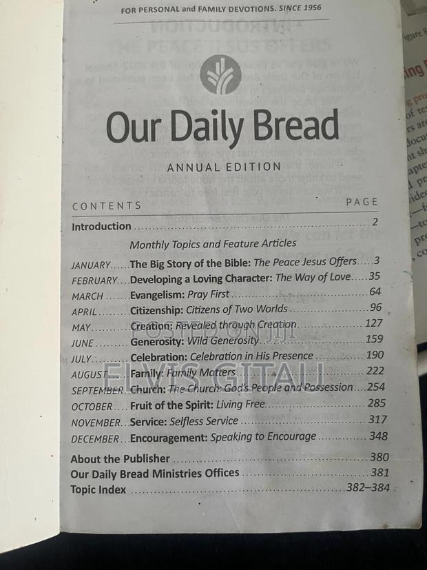 Our Daily Bread 2022 - thumbnail 5