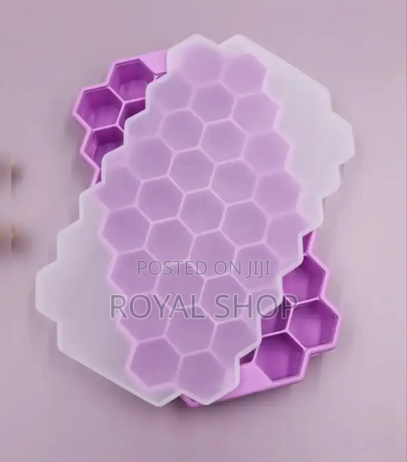 Reusable Honeycomb Silicone Ice Cube
