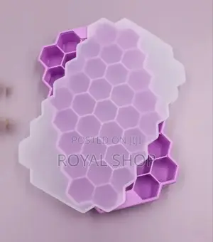 Reusable Honeycomb Silicone Ice Cube