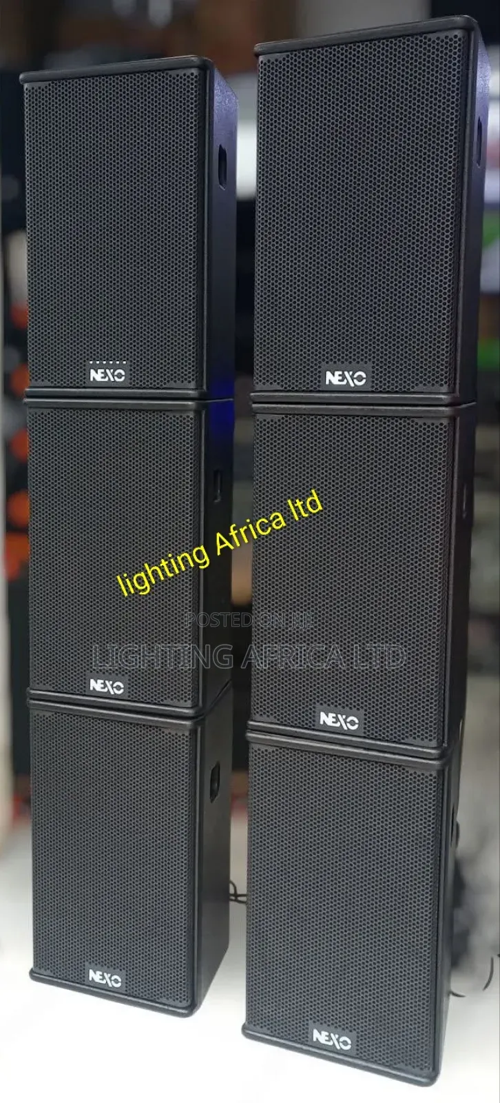 Nexo 15" Midrange Single Proffesional Speaker 3000 Watts