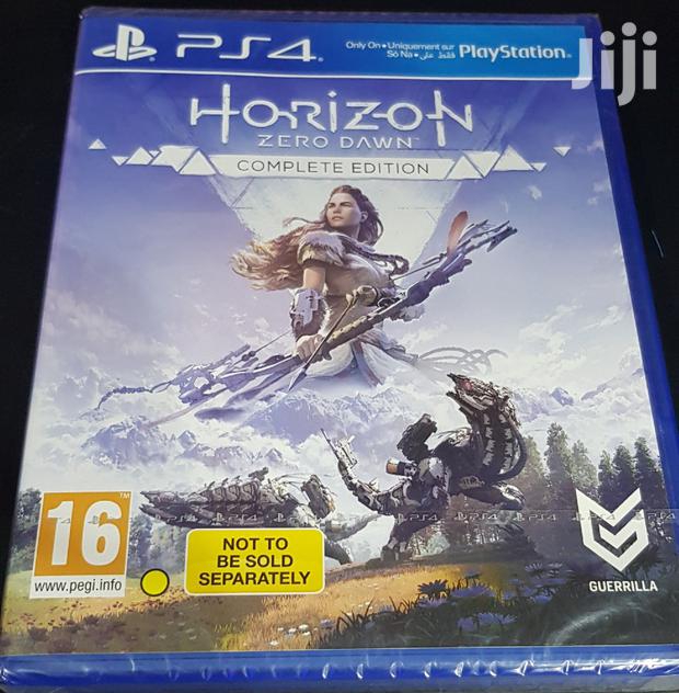 Ps4 Horizon Zero Dawn - main view