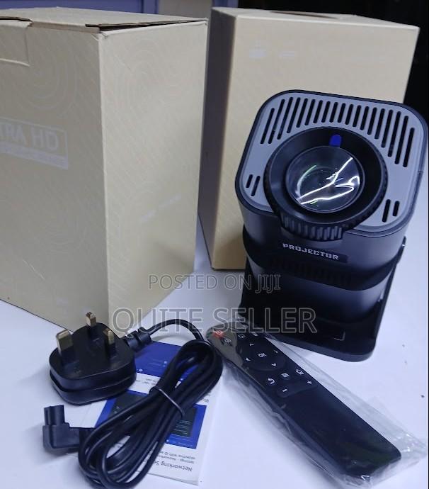 1080p Wired Bluetooth Projector,Auto Keystone Portable Video Projector - thumbnail 3