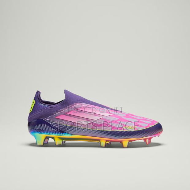 F50 Elite Lamine Yamal Laceless Fg Boots - Purple - thumbnail 3