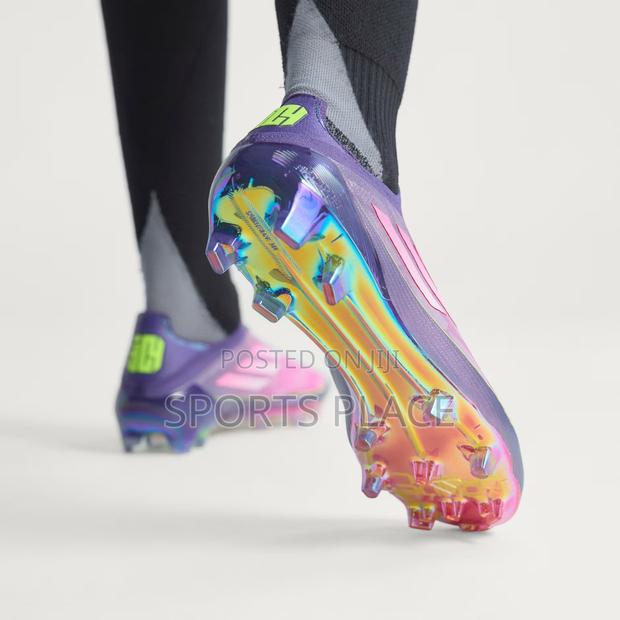 F50 Elite Lamine Yamal Laceless Fg Boots - Purple - thumbnail 4