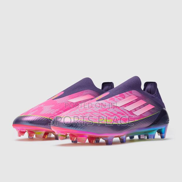 F50 Elite Lamine Yamal Laceless Fg Boots - Purple - thumbnail 6