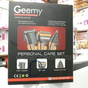 Gm595 3in 1 Rechargeable Shaver and Trimmer Set Machine
