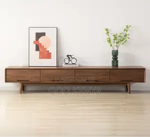 Home Tv Cabinet; Natural Solid Wood Tv Cabinet – Home or Office Use