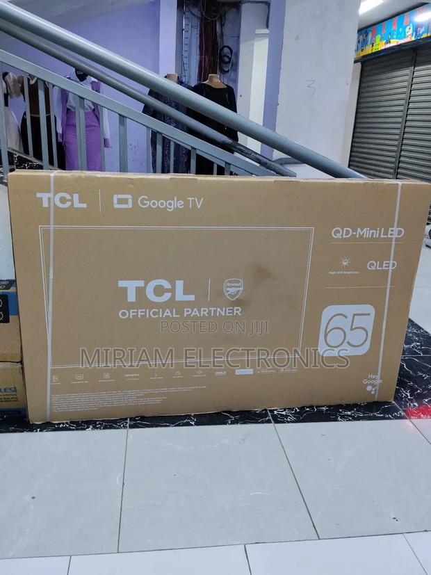 TCL 65" Premium Qd Miniled Google Tv