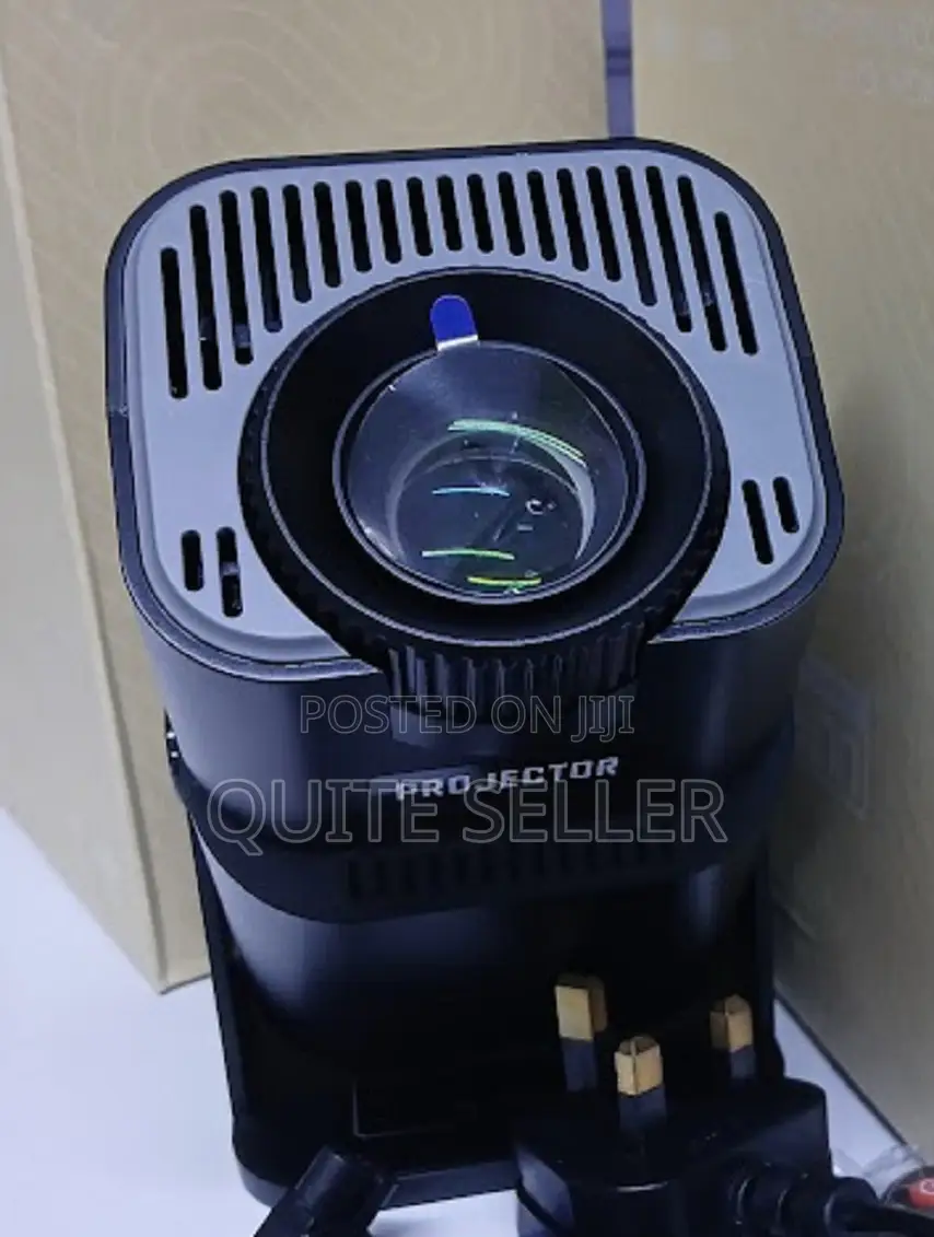 Mini Projector, Native 1080p Wired Bluetooth Projector