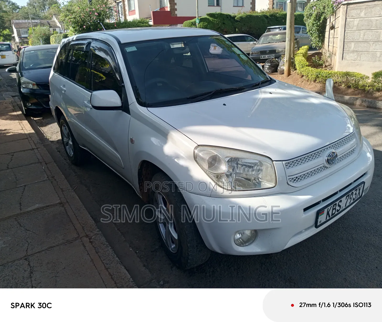 Toyota RAV4 1.8 2005 White