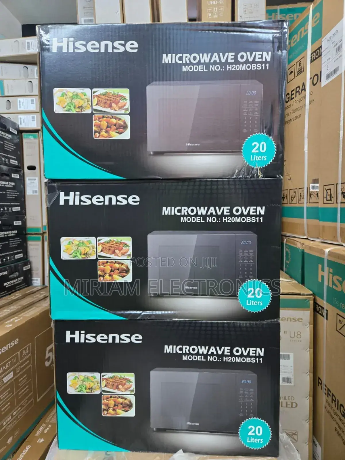 Hisense 20l Microwave H20moms11 (Silver)
