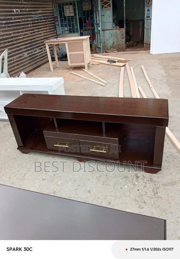 Brown Modern Tv Stand - main view