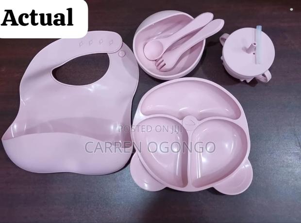 *6pc Silicone Baby Feeding Cutlery Set - thumbnail 4