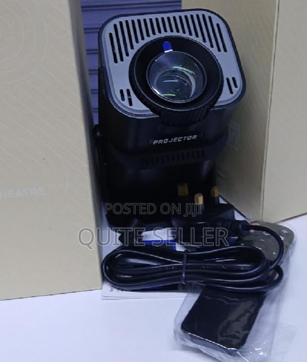 Hy320 Projector, 1080p Bluetooth Android 111080p Hd Video Projection - thumbnail 2