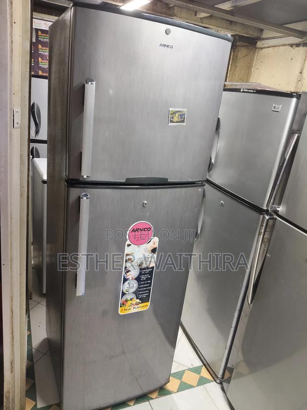 Armco Silver Double Doors Fridge - main view