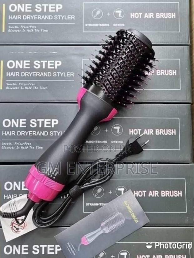 Electric Hair Straightener Brush / Dryer