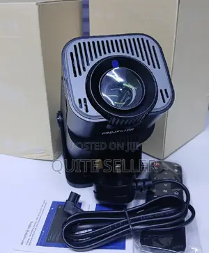 180° Rotatable, Auto Keystone Correction 1080p Portable Projector