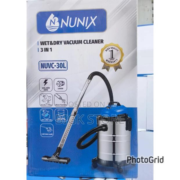 Nunix Vacuum Cleaner 30litres, Wer and Dry - main view
