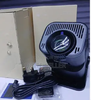 1080p Hy320 Smart Projector With Android 13 Smart Home Camera . . . .