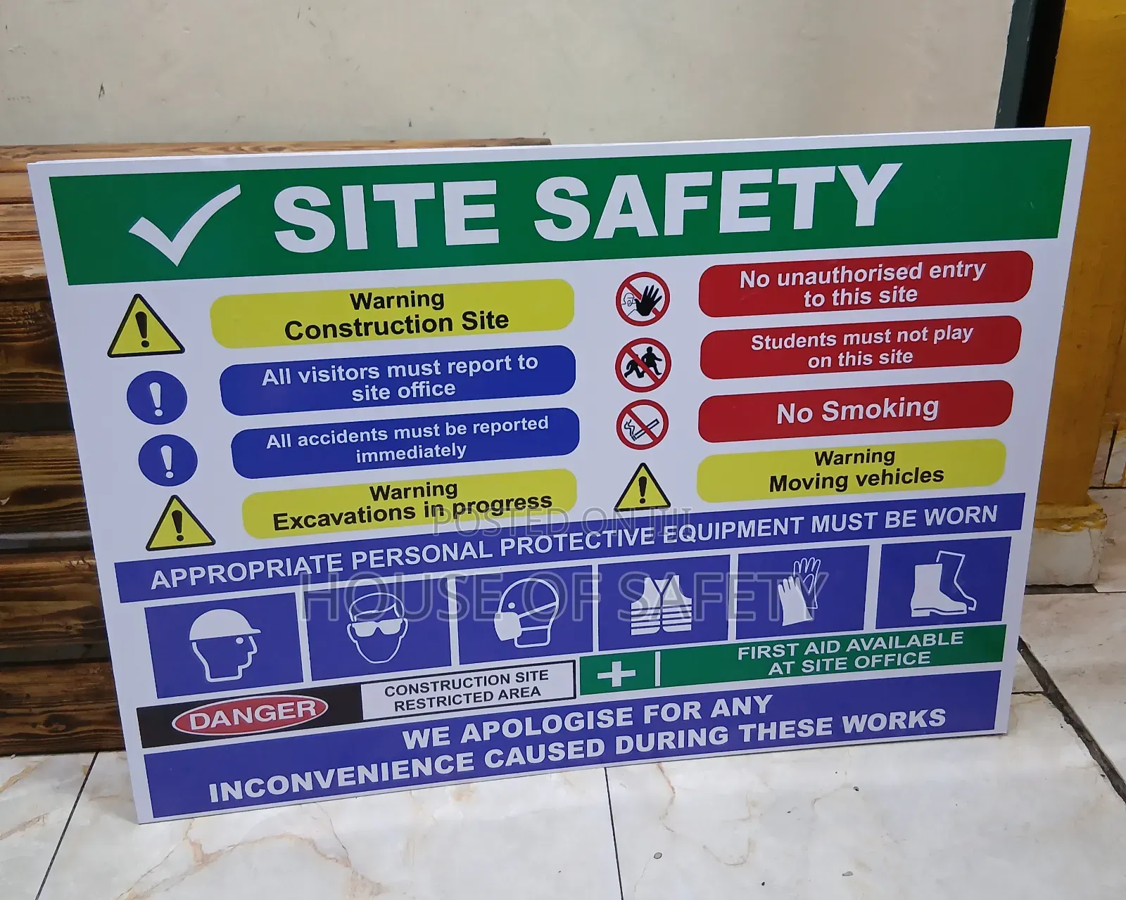 Clear Vision Site Safety Signages In Kenya