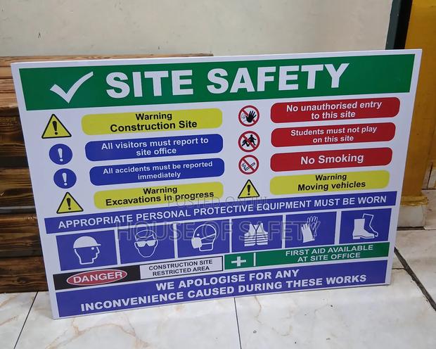 Clear Vision Site Safety Signages In Kenya - main view