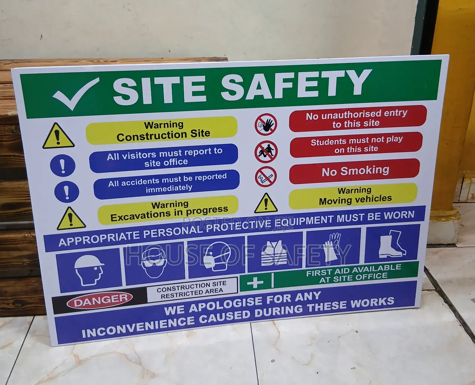 Clear Vision Site Safety Signages In Kenya