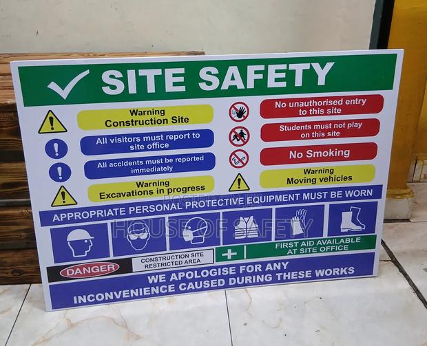 Clear Vision Site Safety Signages In Kenya - thumbnail 2