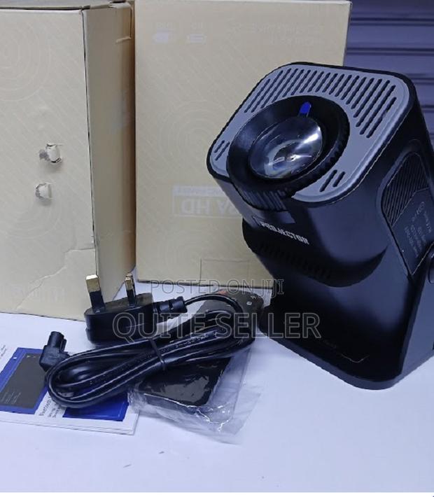 1080p Hy320 Smart Projector With Android 13 Smart Home Camera . . . . - thumbnail 2