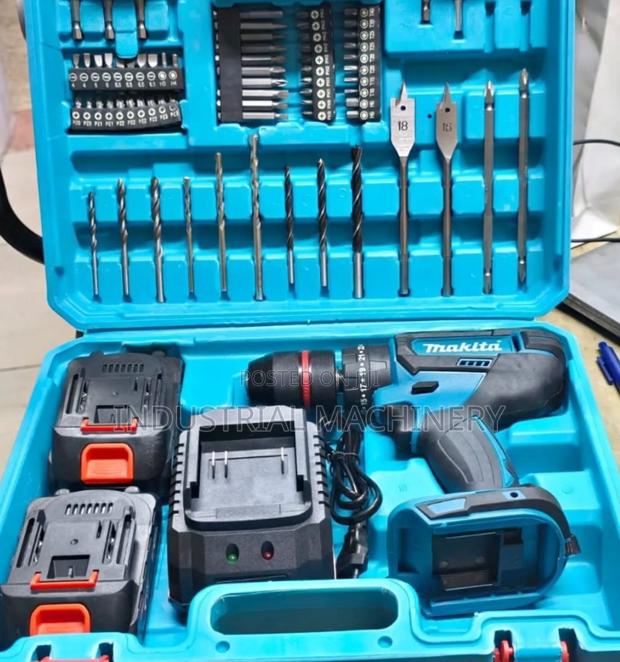 Makita Cordless Drill With Bits - main view