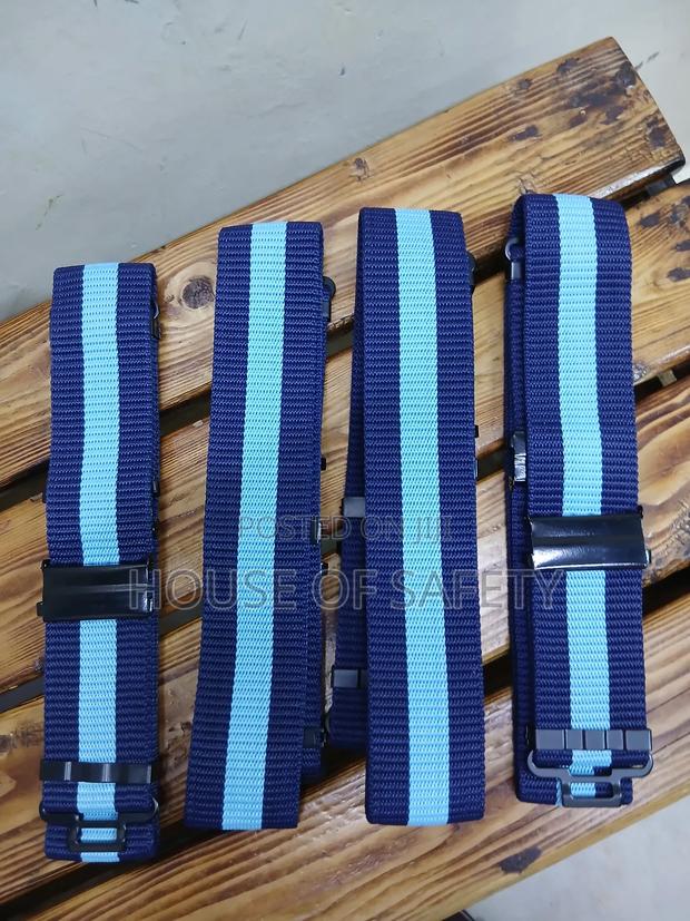 Navy Blue and Royal Blue Piping Security Belt - thumbnail 4