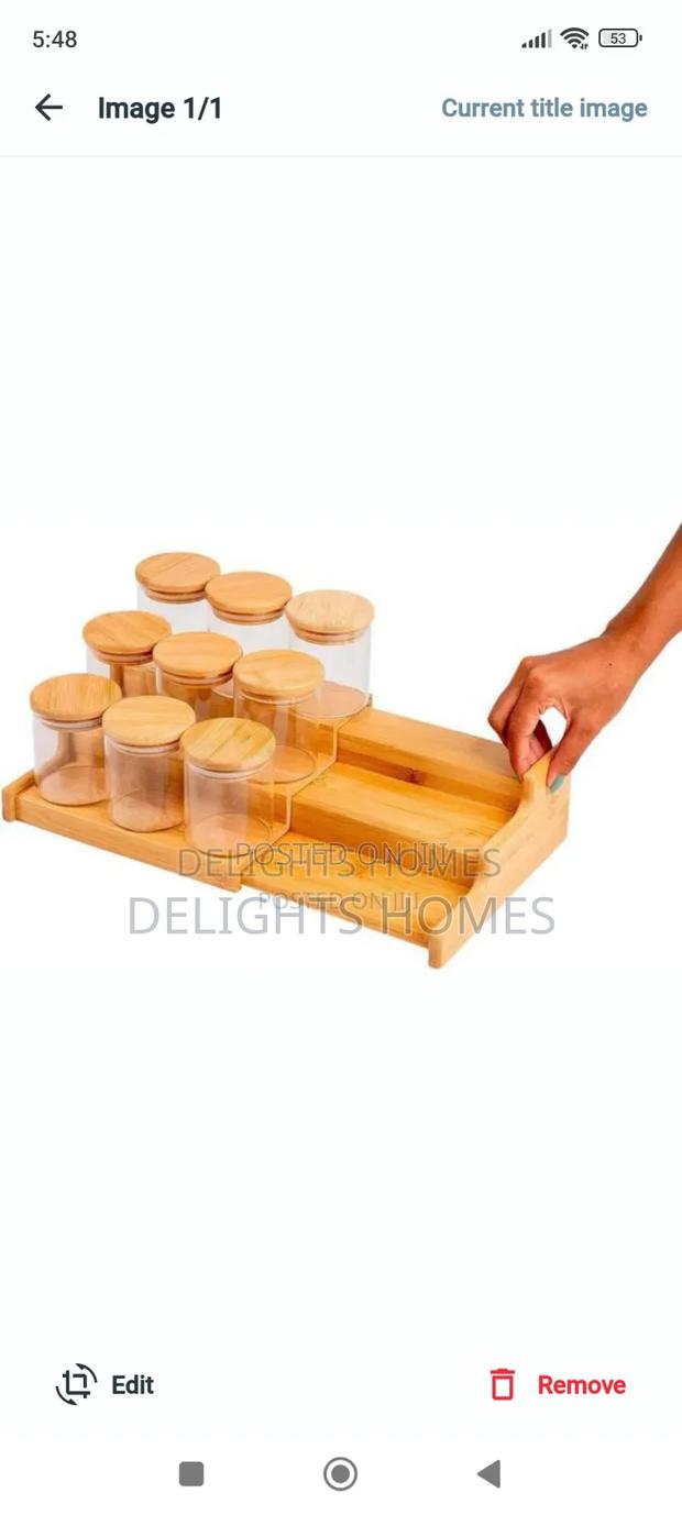 Non Expandable Wooden 3-Tier Rack - thumbnail 2