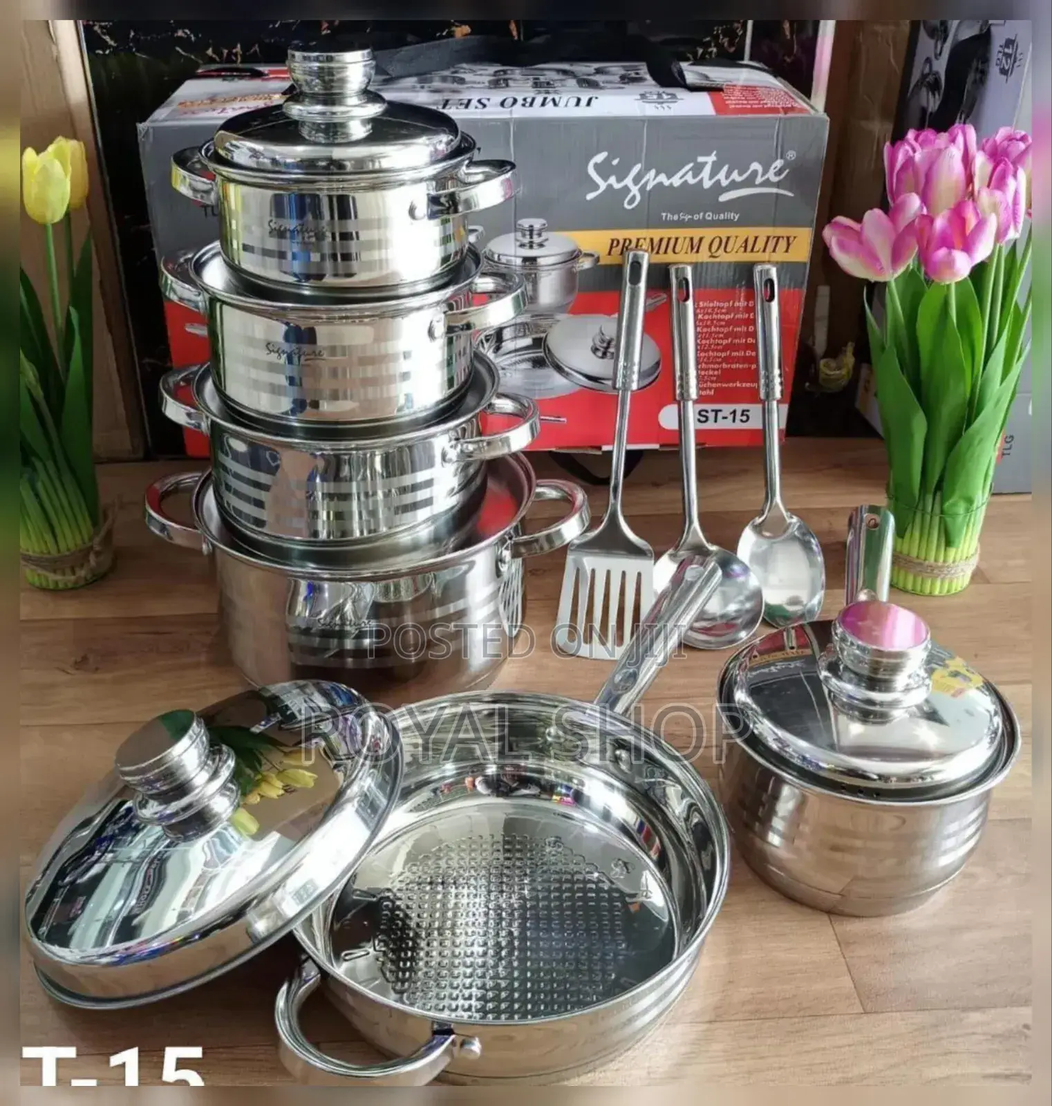Induction Stainless Steel Cookware