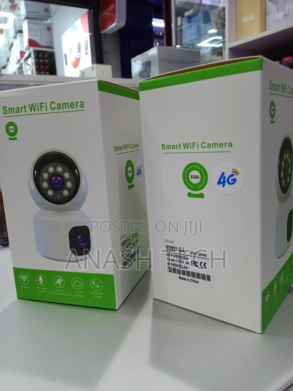 1080p Wireless PTZ Camera V380 Pro 4g CCTV