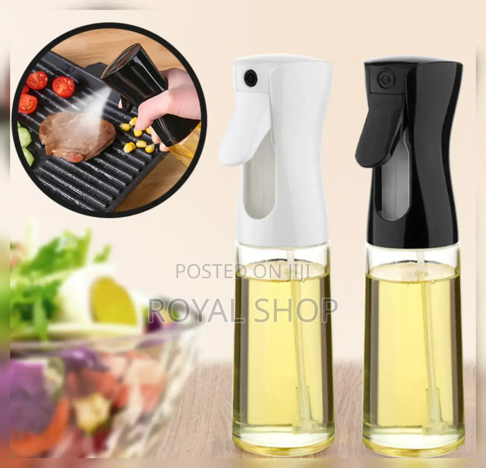 Oil Mist Sprayer Bottle