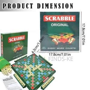 Original Scrabble Word Game –Medium Size - thumbnail 2