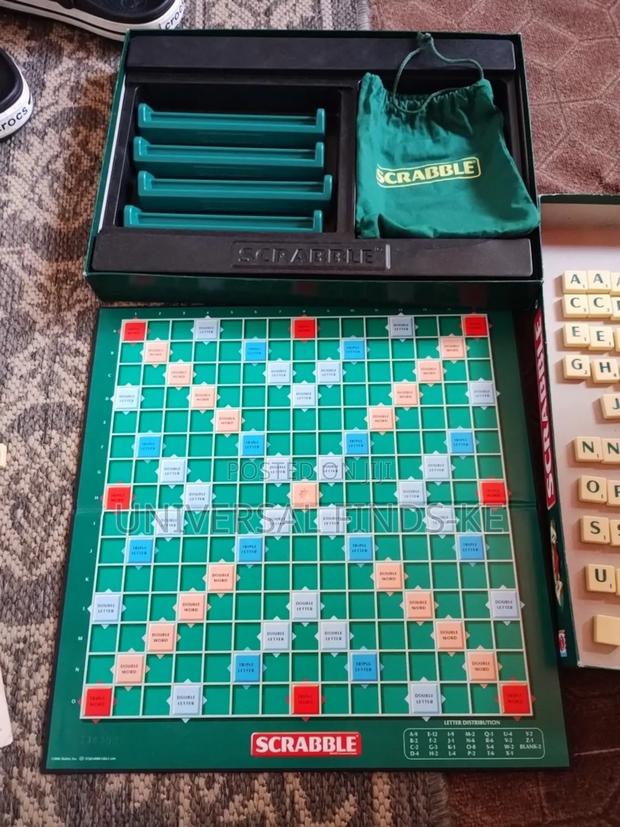 Scrabble Mattell Original Scrabble Hard Board - thumbnail 3