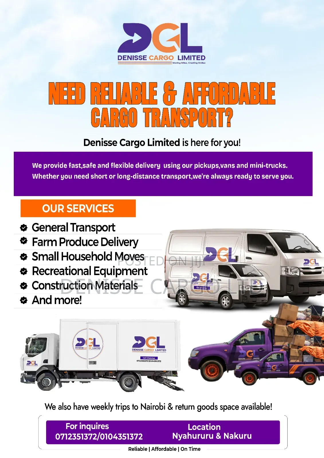 Affordable Transport Services