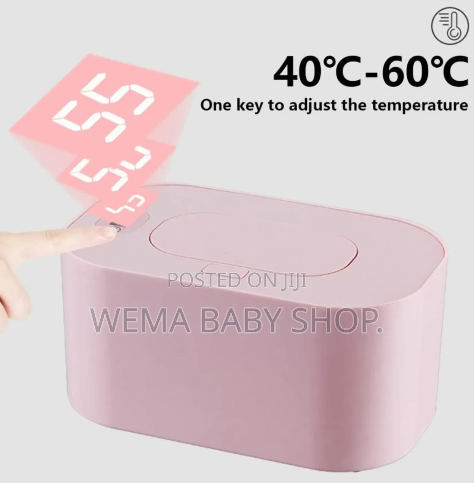 Baby Wet Wipes Heater/Warmer Dispenser