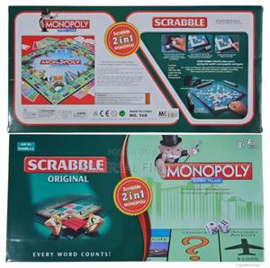 2in1 Scrabble Game +Monopoly Game - thumbnail 2